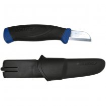 Morakniv Utility / Service Knife - Stainless Steel - Blue