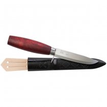 Morakniv Classic No 2F Finger Guard - High Carbon Steel - Red Ochr