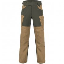 Helikon Hybrid Outback Pants Duracanvas - Coyote / Taiga Green - M - XLong