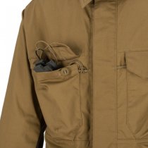 Helikon Woodsman Shirt - Coyote / Taiga Green A - S