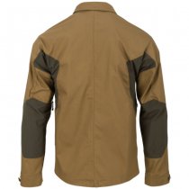 Helikon Woodsman Shirt - Coyote / Taiga Green A - M