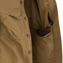 Helikon Woodsman Shirt - Coyote / Taiga Green A - M