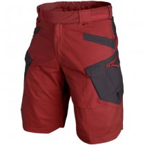 Helikon UTS Urban Tactical Shorts 11 PolyCotton Ripstop - Crimson Sky / Ash Grey A - 2XL