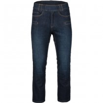 Helikon Greyman Tactical Jeans Slim - Denim Mid Dark Blue - S - Long