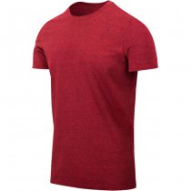 Helikon Classic T-Shirt Slim - Melange Red - 3XL
