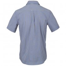 Helikon-Tex Covert Concealed Carry Short Sleeve Shirt - Royal Blue Checkered - 3XL