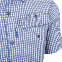 Helikon Covert Concealed Carry Short Sleeve Shirt - Dirt Red Checkered - XS