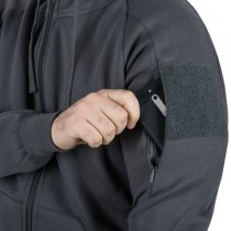 Helikon Urban Tactical Hoodie Lite FullZip - Grey - 3XL