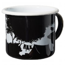 Helikon Wild Camp Enamel Mug 0.35L - Black / White