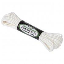 Atwood Rope 550 Paracord Glow In The Dark 50ft - White