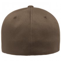 Flexfit Wooly Combed Cap - Brown L/XL