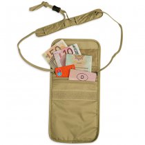 Tatonka Skin Folded Neck Pouch - Natural