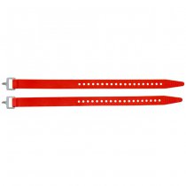 Tatonka No-Slip Strap 40cm/Pair - Red Orange