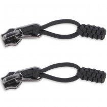 Tatonka Zipper Puller Knot Pair - Black