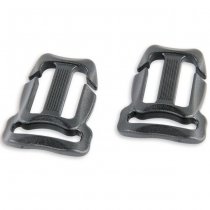 Tatonka Chest Belt Buckle 20/20mm Pair - Black