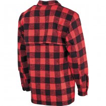 FoxOutdoor Lumberjack Shirt - Red & Black Plaid - M