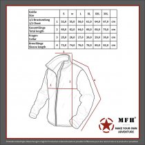 MFH US Tactical Baselayer Jacket - Coyote - XL