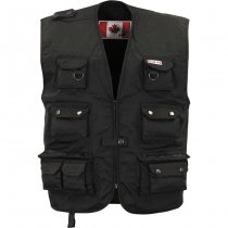 FoxOutdoor Heavy Outdoor Vest - Black - S
