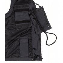 FoxOutdoor Microfiber Outdoor Vest - Black - XL