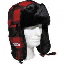 FoxOutdoor Lumberjack Fur Hat - Red