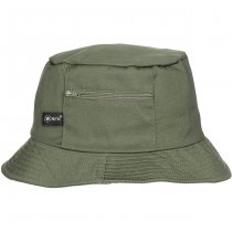 MFH Fisher Hat Small Side Pocket - Olive