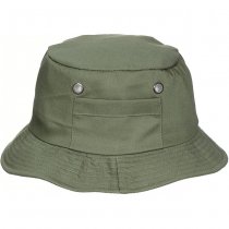 MFH Fisher Hat Small Side Pocket - Olive - 55