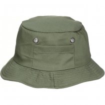 MFH Fisher Hat Small Side Pocket - Olive - 63