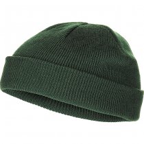 MFH Watch Hat Fine Knit Extra Short Acrylic - Olive