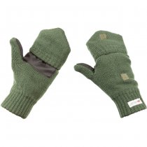 MFH Knitted Glove-Mittens 3M Thinsulate - Olive