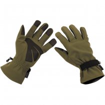 MFHHighDefence Gloves Soft Shell - Olive - 2XL
