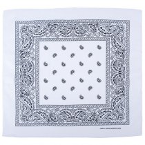 MFH Bandana Cotton 55 x 55 cm - White