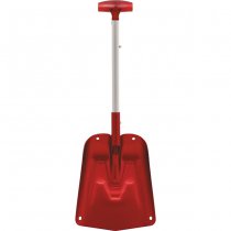 FoxOutdoor Avalanche Shovel Aluminium Collapsible - Red