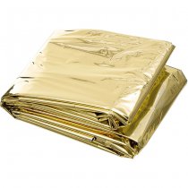 MFH Emergency Blanket Silver & Gold Coated