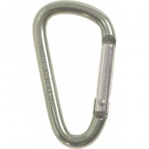 MFH Carabiner 50 mm - Silver