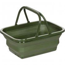 FoxOutdoor Folding Basket 9 l - Olive