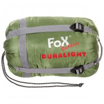 FoxOutdoor Sleeping Bag Duralight - Black / Olive