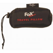 FoxOutdoor Inflatable Travel Pillow - Black