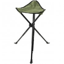 FoxOutdoor Folding Stool Telescopic Tripod - Olive