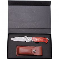 FoxOutdoor Damask Knife & Leather Sheath