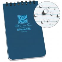 Rite in the Rain Polydura Top-Spiral Notebook 3 x 5 - Blue