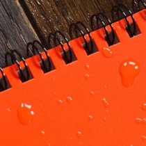 Rite in the Rain Polydura Top-Spiral Notebook 4 x 6 - Orange