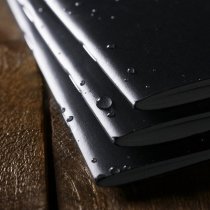 Rite in the Rain Stapled Notebook 4.25 x 7 Three Pack - Black