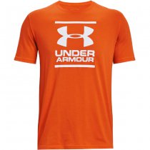 Under Armour GL Foundation Short Sleeve T-Shirt - Orange - 2XL