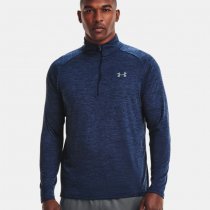 Under Armour Tech 1/2 Zip Long Sleeve - Blue / Grey - 3XL