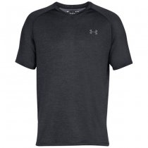 Under Armour Tech V-Neck Short Sleeve - Black