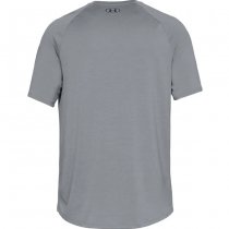Under Armour Tech V-Neck Short Sleeve - Grey - 2XL - Regular