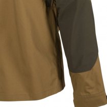 Helikon Woodsman Shirt - Earth Brown / Black A - 3XL