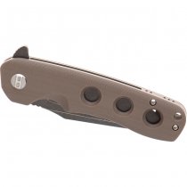 Bestech Knives Arctic Linerlock SW Folder - Brown