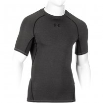 Under Armour UA HeatGear Compression Tee - Carbon Heather - M