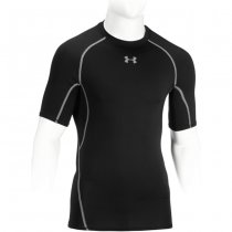 Under Armour UA HeatGear Compression Tee - Black - S